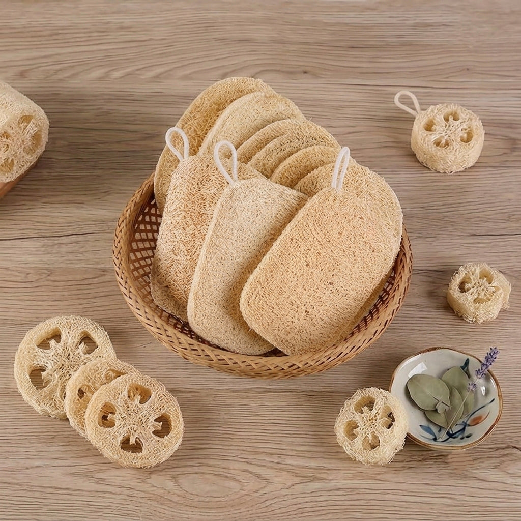 The Natural Loofah Dish Scrubber