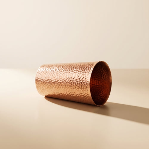 Hammered Copper Drinking Cup