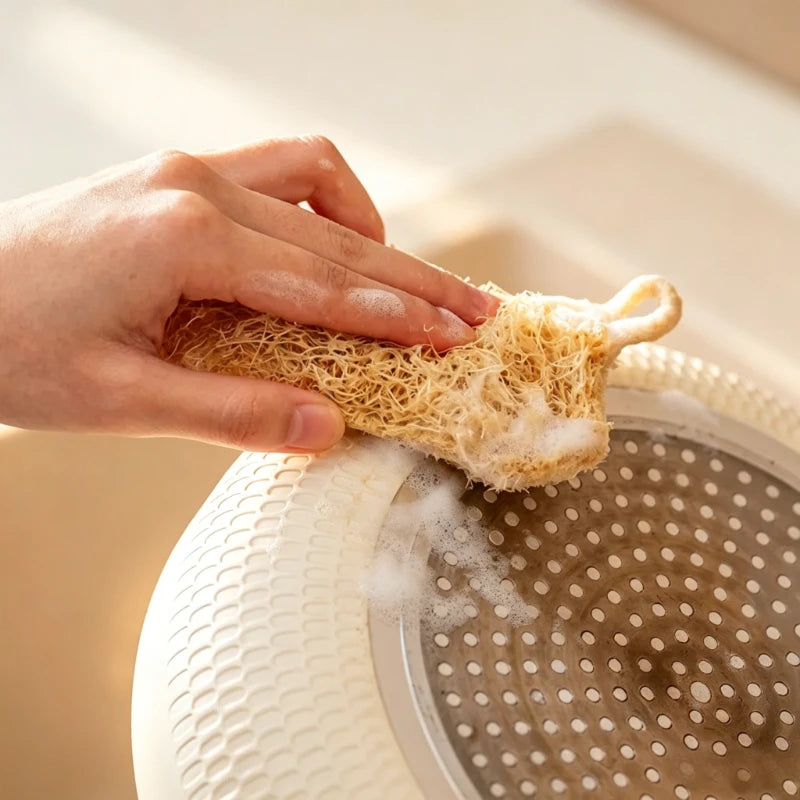 The Natural Loofah Dish Scrubber