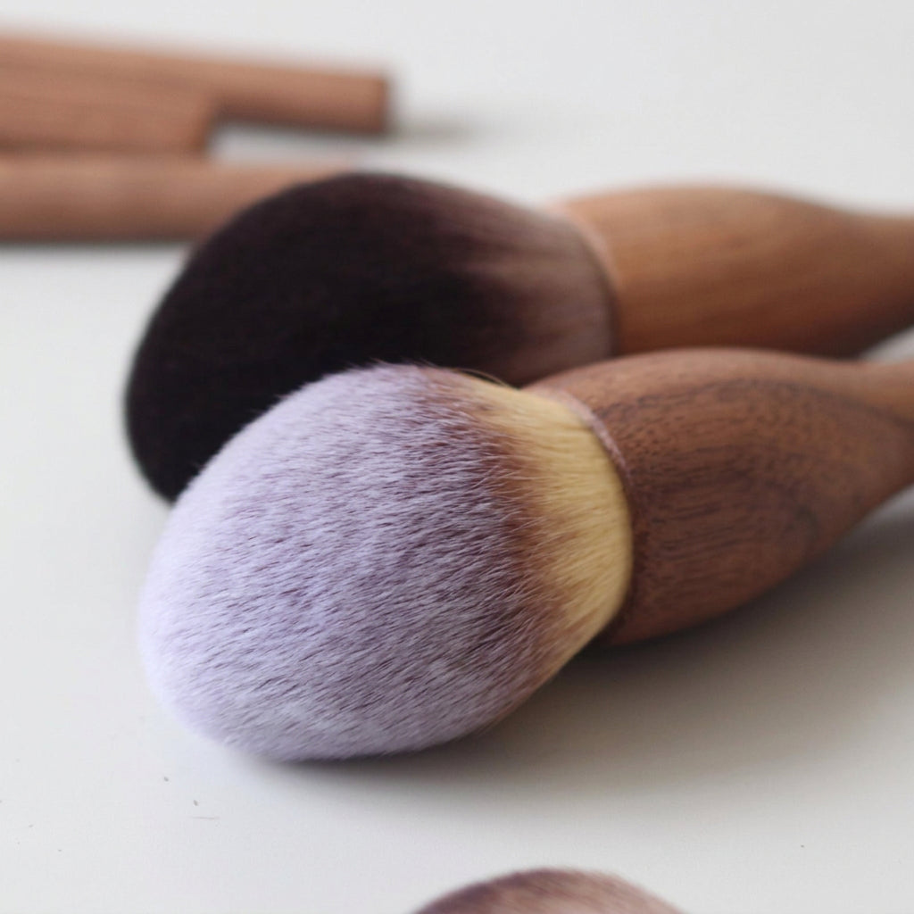 Walnut Wood Makeup Brush