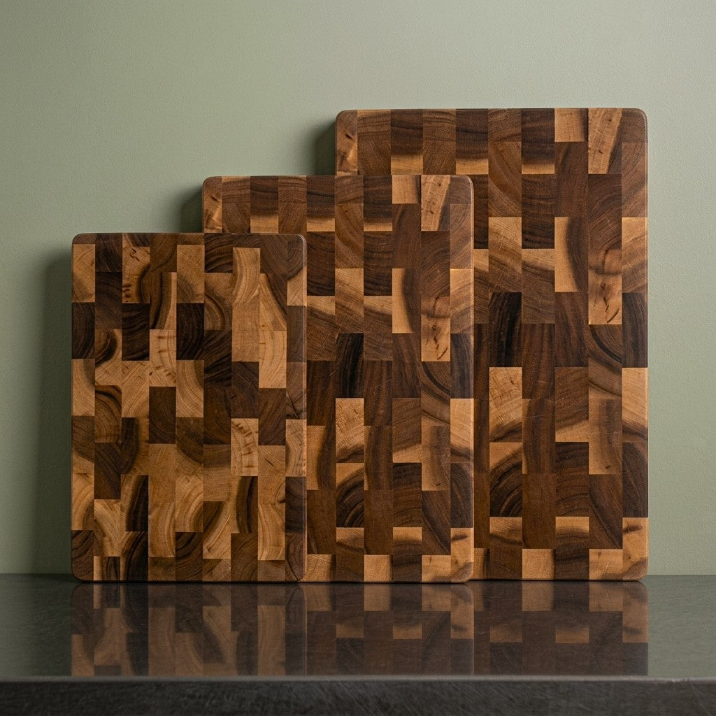 Thick-Cut Natural Acacia Board