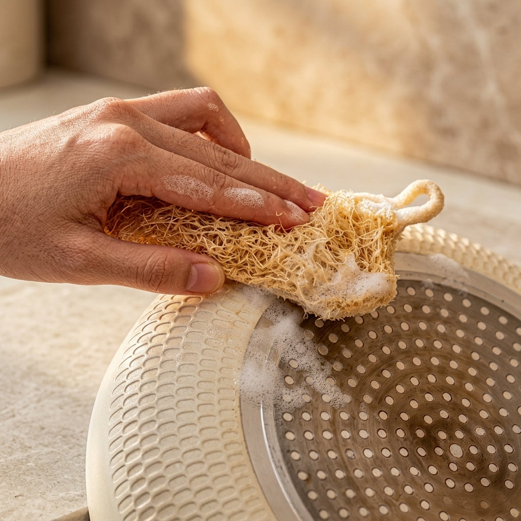 The Natural Loofah Dish Scrubber